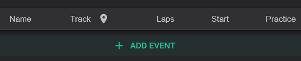 Add Event Button
