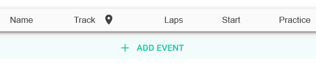 Add Event Button
